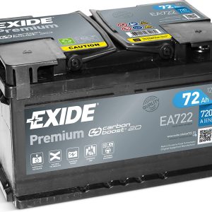 BATTERIA AUTO EXIDE 12V 72AH 720A
