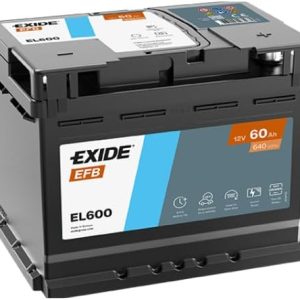 BATTERIA AUTO EXIDE 12V 60AH 640A START&STOP EFB