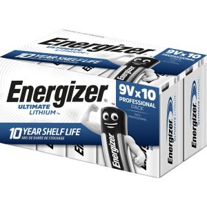 PILA AL LITIO ENERGIZER FORMATO 9V BLISTER 10 pz.
